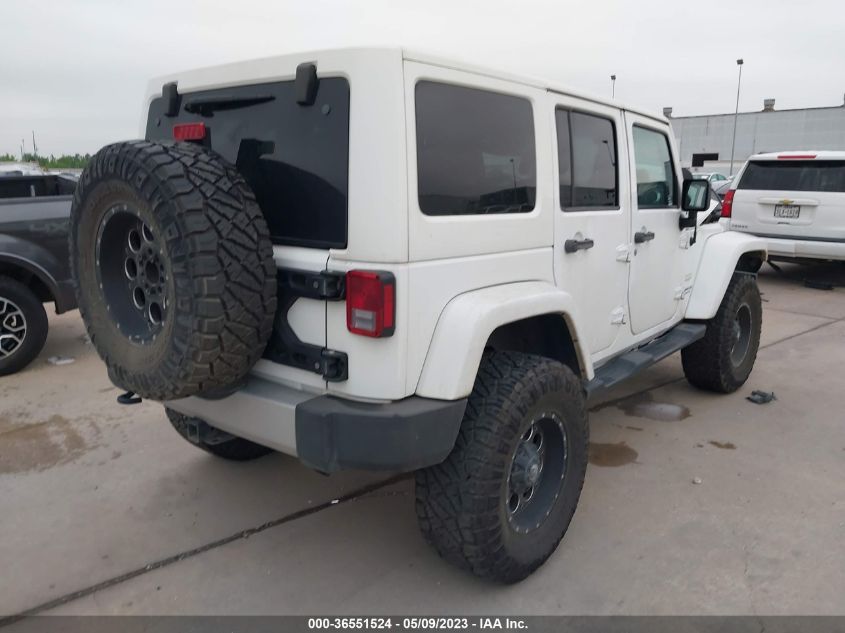 2013 JEEP WRANGLER UNLIMITED SAHARA - 1C4HJWEGXDL646157