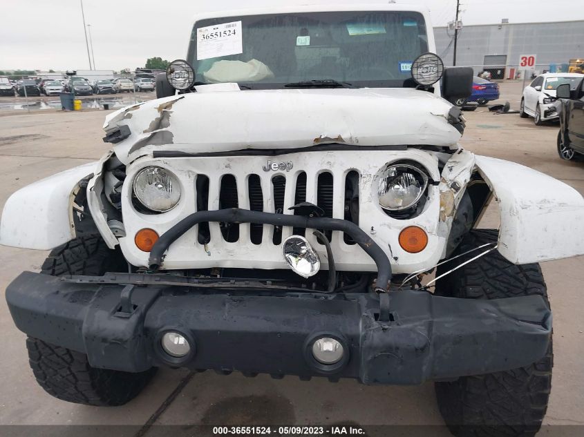 2013 JEEP WRANGLER UNLIMITED SAHARA - 1C4HJWEGXDL646157