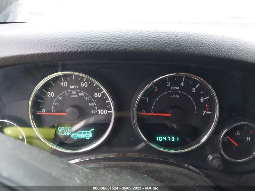 2013 JEEP WRANGLER UNLIMITED SAHARA - 1C4HJWEGXDL646157