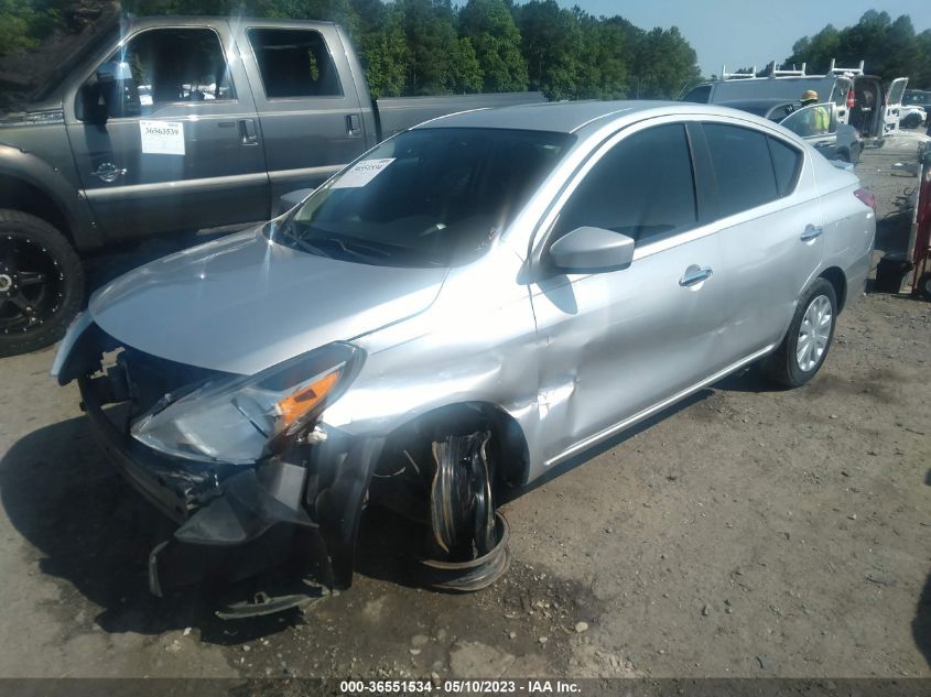 2017 NISSAN VERSA SEDAN SV - 3N1CN7AP1HK417962