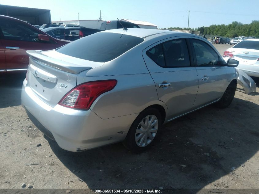 2017 NISSAN VERSA SEDAN SV - 3N1CN7AP1HK417962