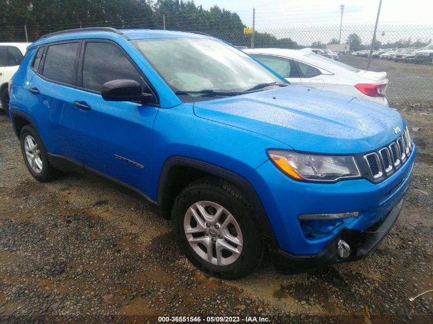 2018 JEEP COMPASS SPORT - 3C4NJCAB9JT102339