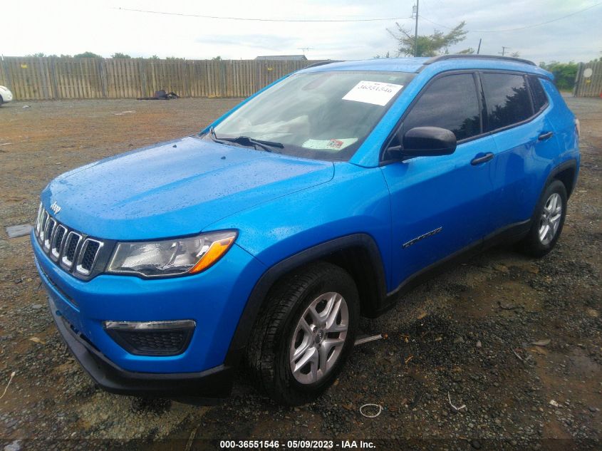 2018 JEEP COMPASS SPORT - 3C4NJCAB9JT102339