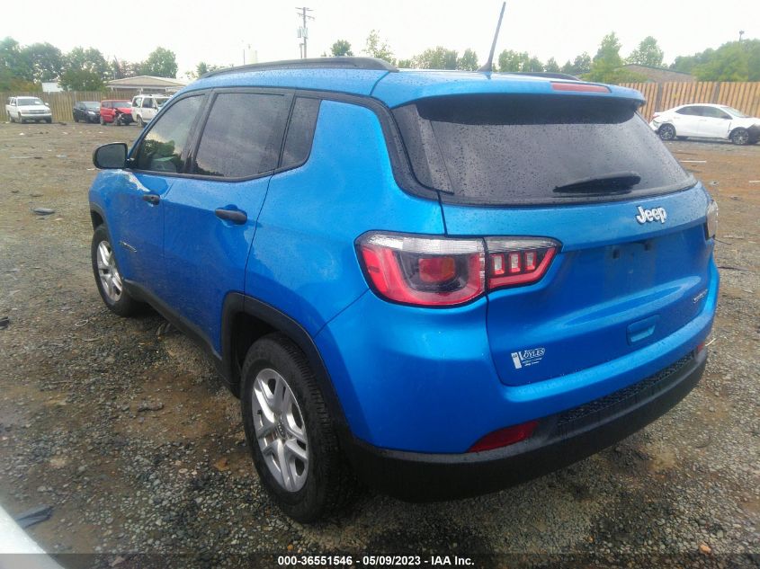 2018 JEEP COMPASS SPORT - 3C4NJCAB9JT102339