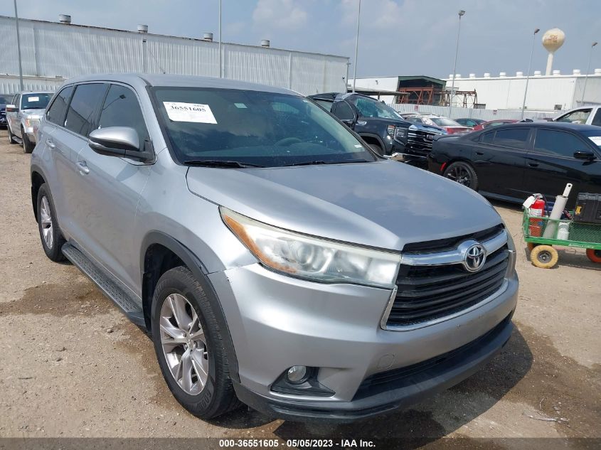 2015 TOYOTA HIGHLANDER LE - 5TDZKRFHXFS067911