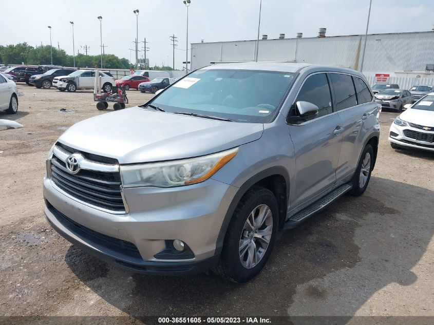 2015 TOYOTA HIGHLANDER LE - 5TDZKRFHXFS067911