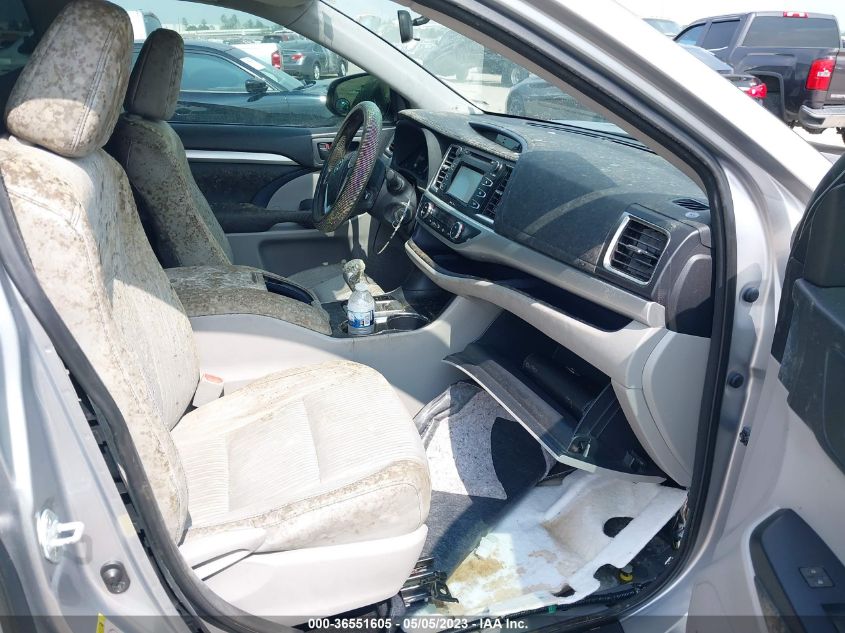 2015 TOYOTA HIGHLANDER LE - 5TDZKRFHXFS067911