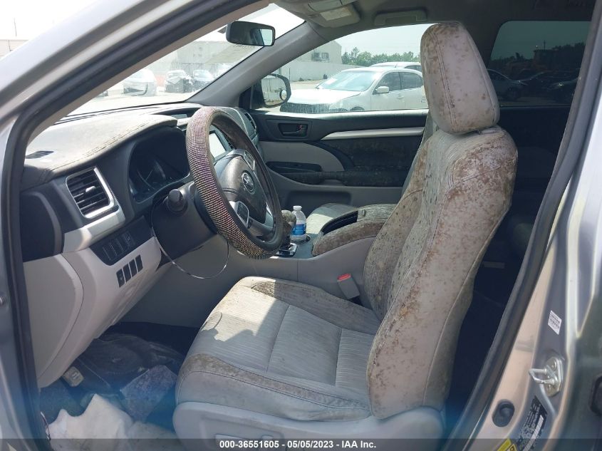 2015 TOYOTA HIGHLANDER LE - 5TDZKRFHXFS067911