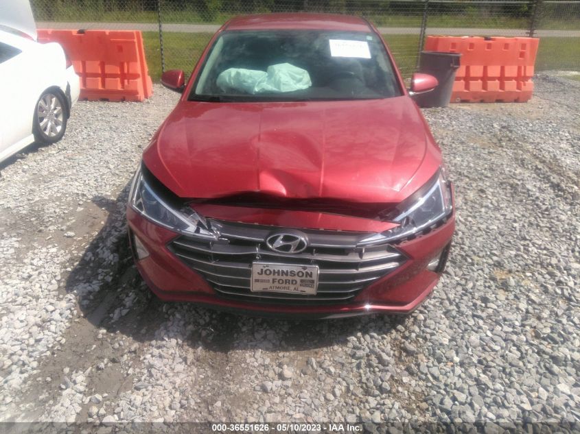 2019 HYUNDAI ELANTRA SEL - 5NPD84LF0KH495033