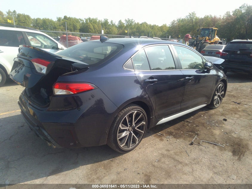 VIN JTDP4RCE2LJ025169 2020 TOYOTA COROLLA SE