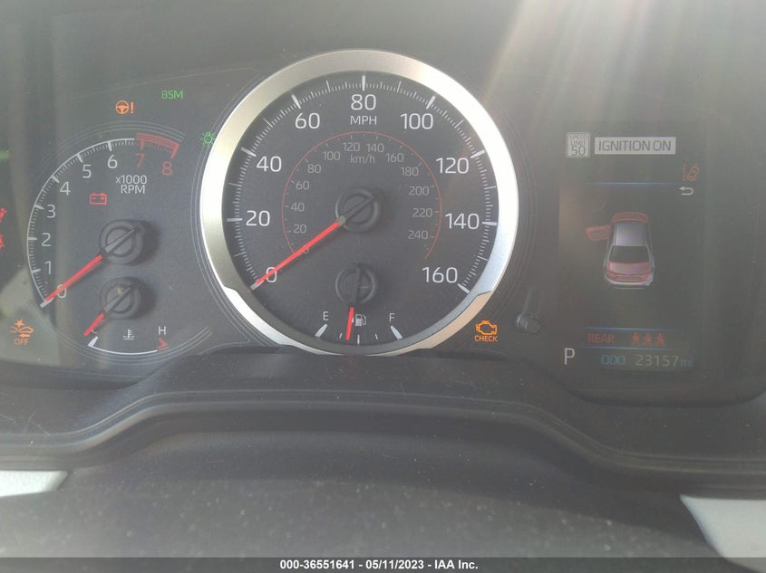 VIN JTDP4RCE2LJ025169 2020 TOYOTA COROLLA SE