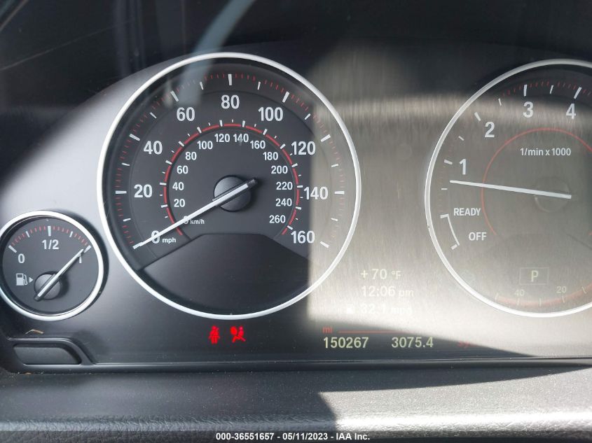 2014 BMW 3 SERIES 328I XDRIVE - WBA3B5C53EP652652