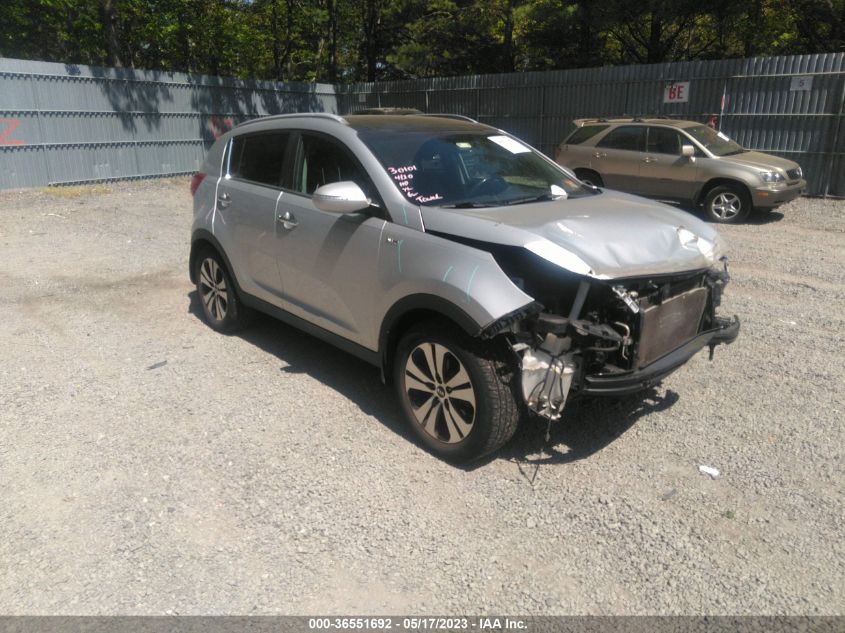 2013 KIA SPORTAGE EX - KNDPCCA24D7437455