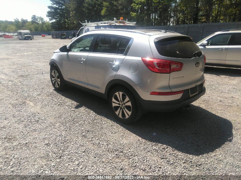 2013 KIA SPORTAGE EX - KNDPCCA24D7437455