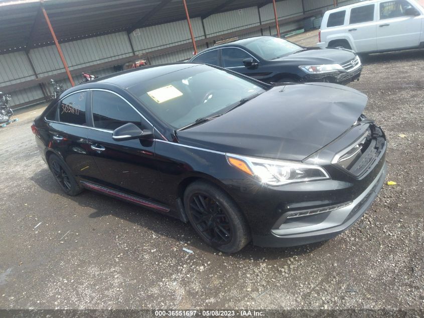 2015 HYUNDAI SONATA 2.4L SPORT - 5NPE34AF9FH211989
