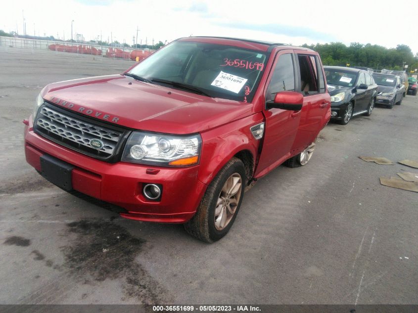 2013 LAND ROVER LR2 - SALFR2BG0DH366031