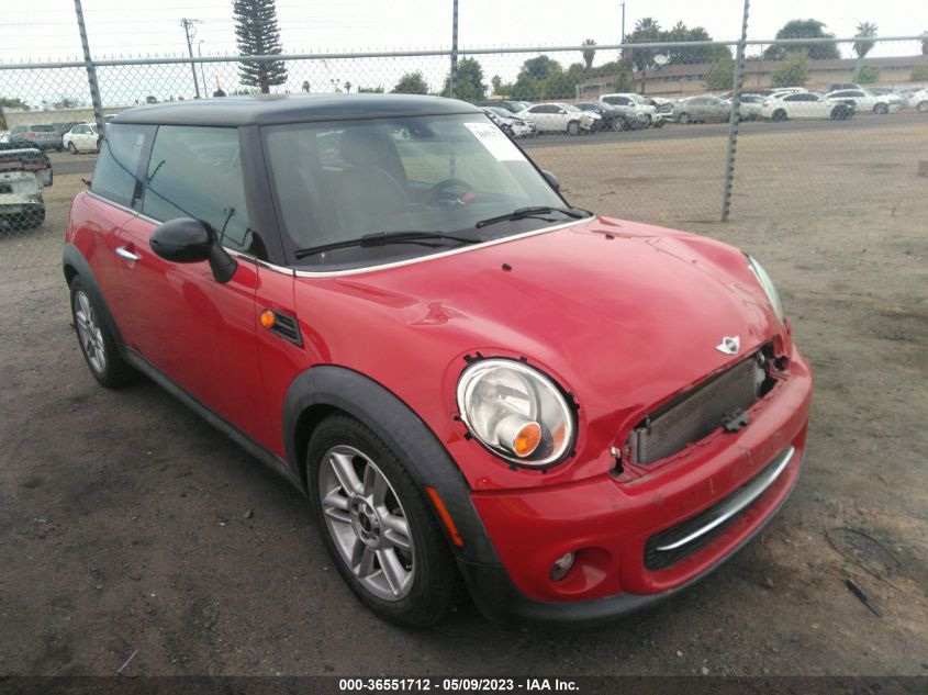 2013 MINI COOPER HARDTOP - WMWSU3C52DT545088