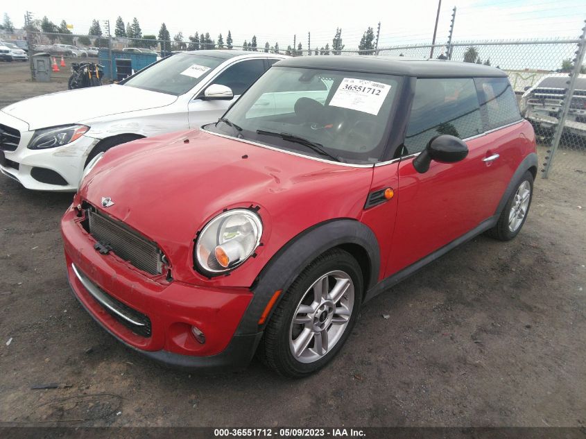 2013 MINI COOPER HARDTOP - WMWSU3C52DT545088