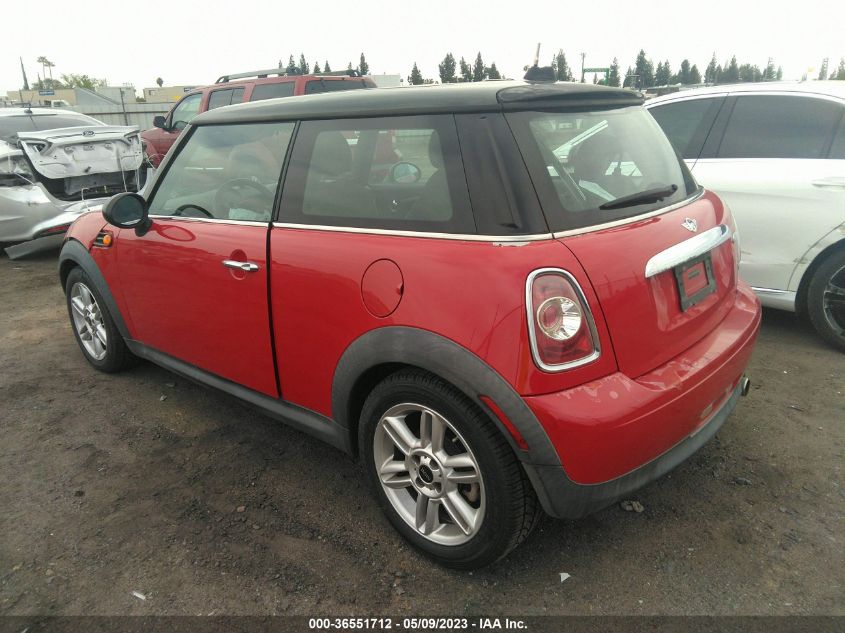 2013 MINI COOPER HARDTOP - WMWSU3C52DT545088