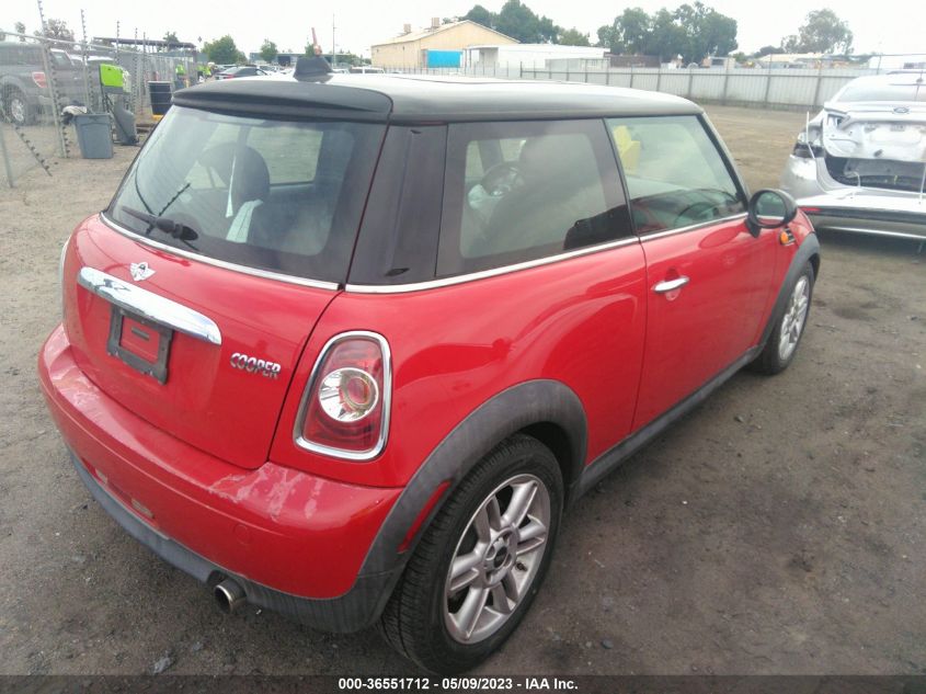 2013 MINI COOPER HARDTOP - WMWSU3C52DT545088