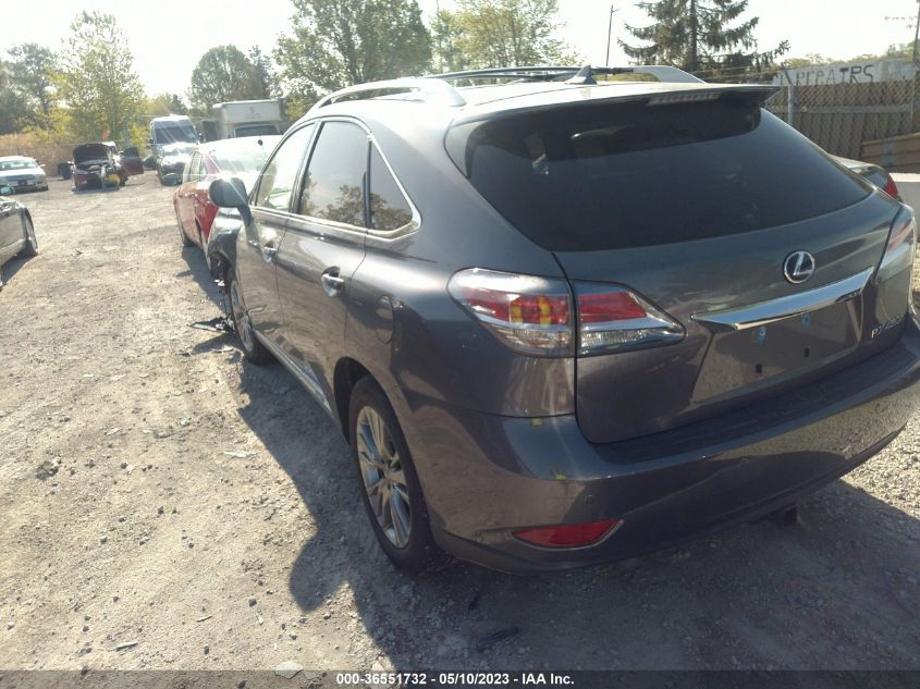 2013 LEXUS RX 450H JTJBC1BA9D2448773