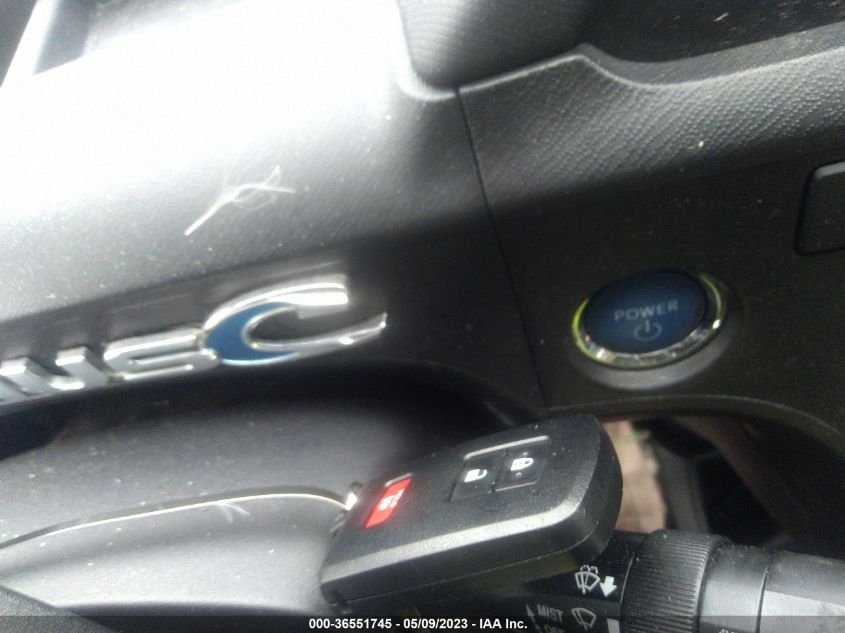2013 TOYOTA PRIUS C ONE/TWO/THREE/FOUR JTDKDTB35D1051449