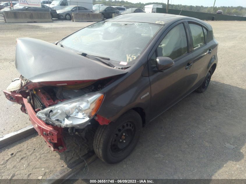 2013 TOYOTA PRIUS C ONE/TWO/THREE/FOUR JTDKDTB35D1051449