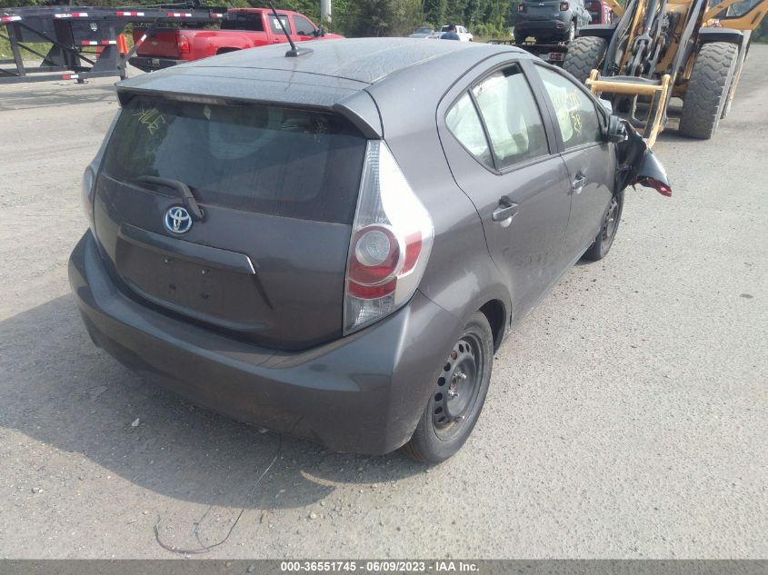2013 TOYOTA PRIUS C ONE/TWO/THREE/FOUR JTDKDTB35D1051449