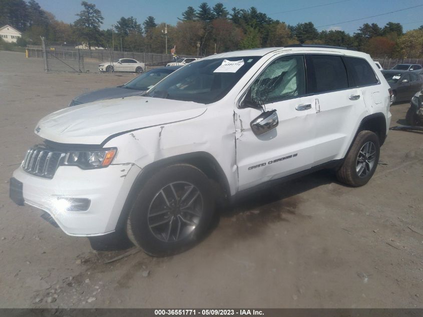 2022 JEEP GRAND CHEROKEE WK LIMITED 1C4RJFBG2NC165717