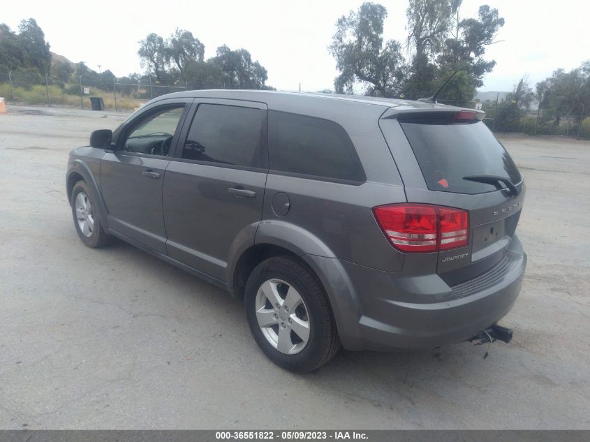 2013 DODGE JOURNEY AMERICAN VALUE PKG - 3C4PDCAB6DT538294