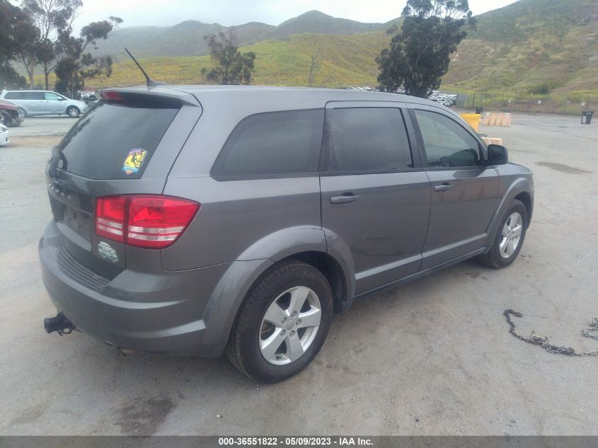 2013 DODGE JOURNEY AMERICAN VALUE PKG - 3C4PDCAB6DT538294