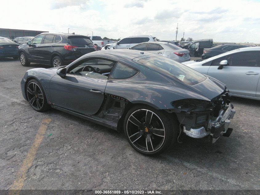 2018 PORSCHE 718 CAYMAN WP0AA2A84JK260568