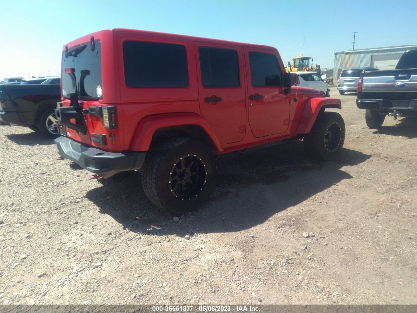 2016 JEEP WRANGLER UNLIMITED RUBICON HARD ROCK - 1C4HJWFG5GL284158