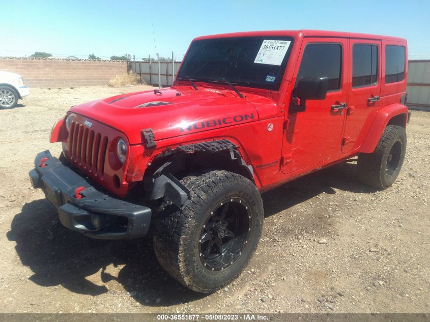 2016 JEEP WRANGLER UNLIMITED RUBICON HARD ROCK - 1C4HJWFG5GL284158