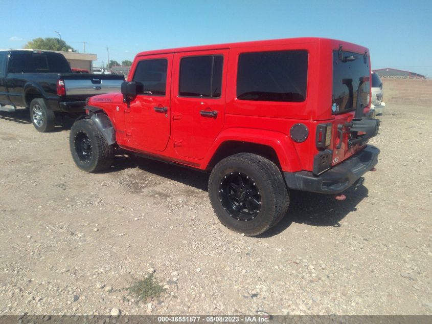 2016 JEEP WRANGLER UNLIMITED RUBICON HARD ROCK - 1C4HJWFG5GL284158