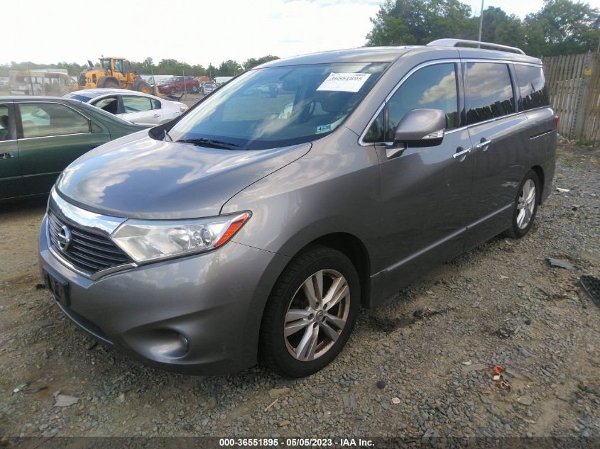 2013 NISSAN QUEST SL - JN8AE2KP5D9065069
