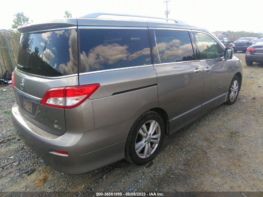 2013 NISSAN QUEST SL - JN8AE2KP5D9065069