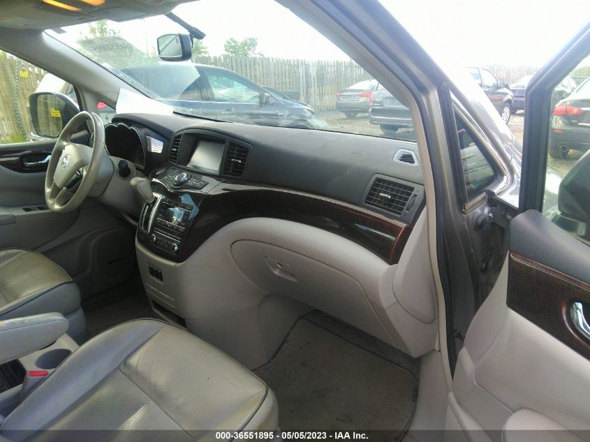 2013 NISSAN QUEST SL - JN8AE2KP5D9065069