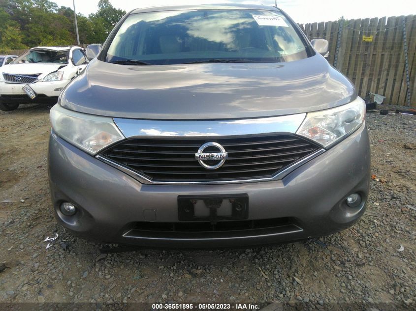2013 NISSAN QUEST SL - JN8AE2KP5D9065069