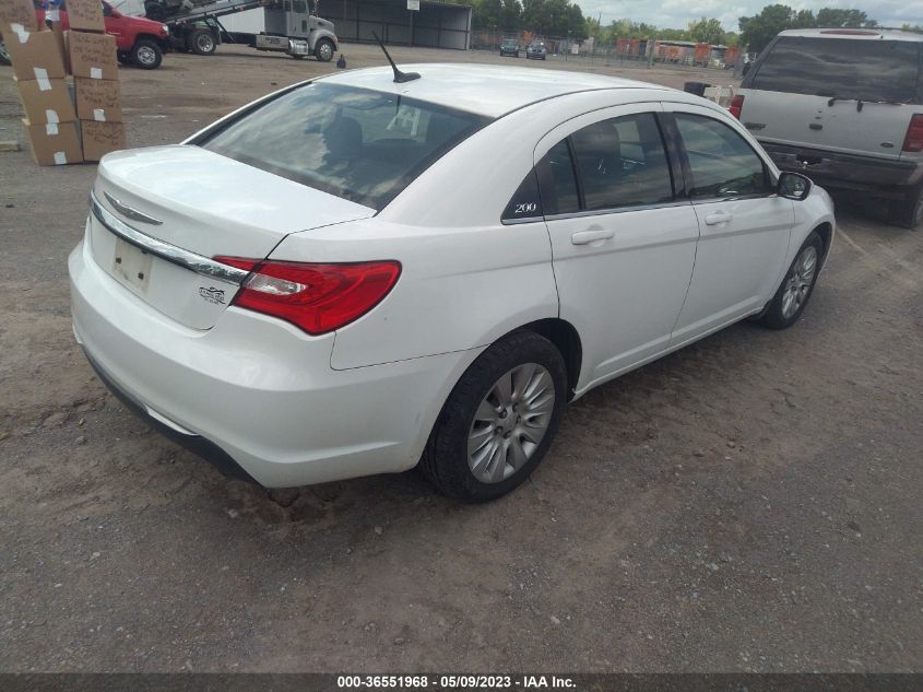 2014 CHRYSLER 200 LX - 1C3CCBAG9EN195042
