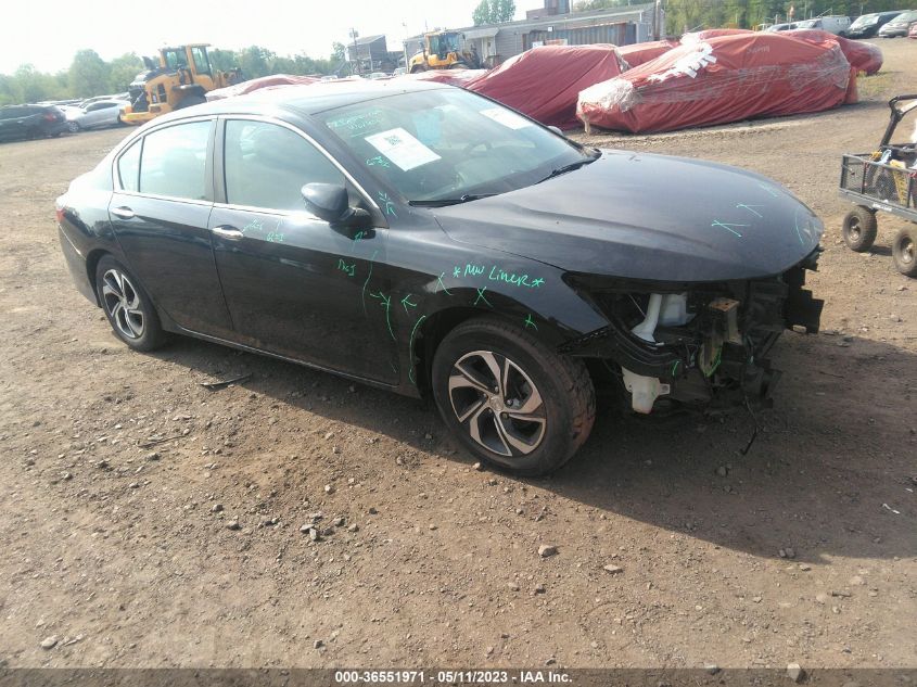 2017 HONDA ACCORD SEDAN LX - 1HGCR2F32HA305314