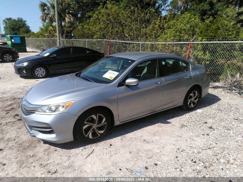 2017 HONDA ACCORD SEDAN LX - 1HGCR2F36HA107058