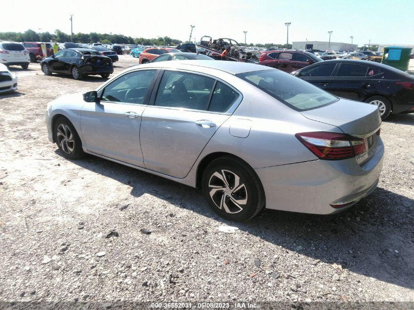 2017 HONDA ACCORD SEDAN LX - 1HGCR2F36HA107058