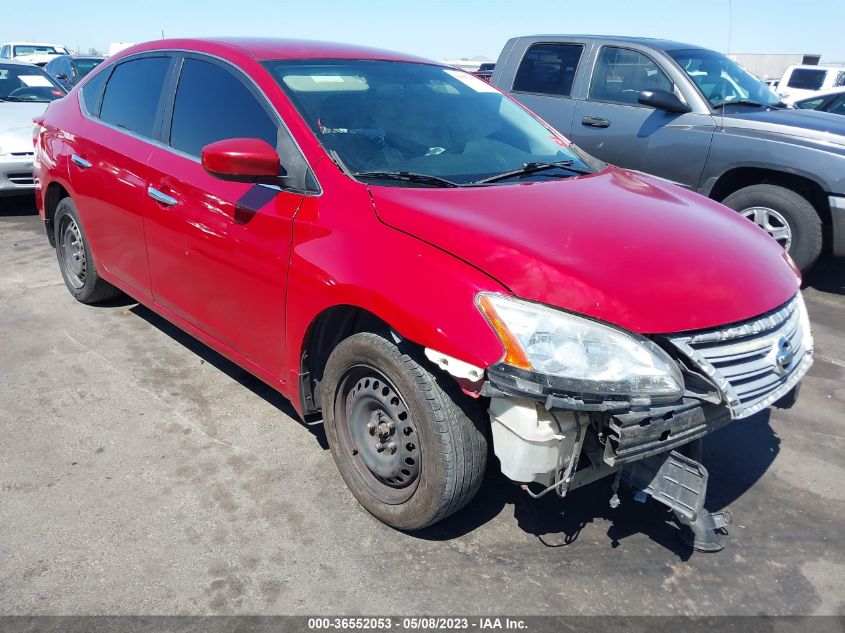 2014 NISSAN SENTRA S - 3N1AB7APXEL684782