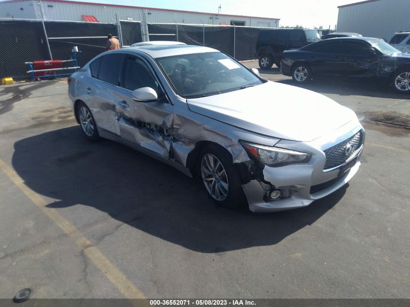 2015 INFINITI Q50 PREMIUM - JN1BV7AP7FM338546