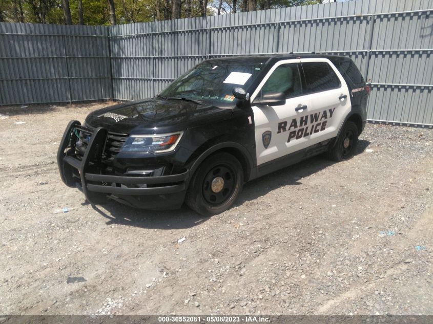 2018 FORD POLICE INTERCEPTOR 1FM5K8AR7JGA37305