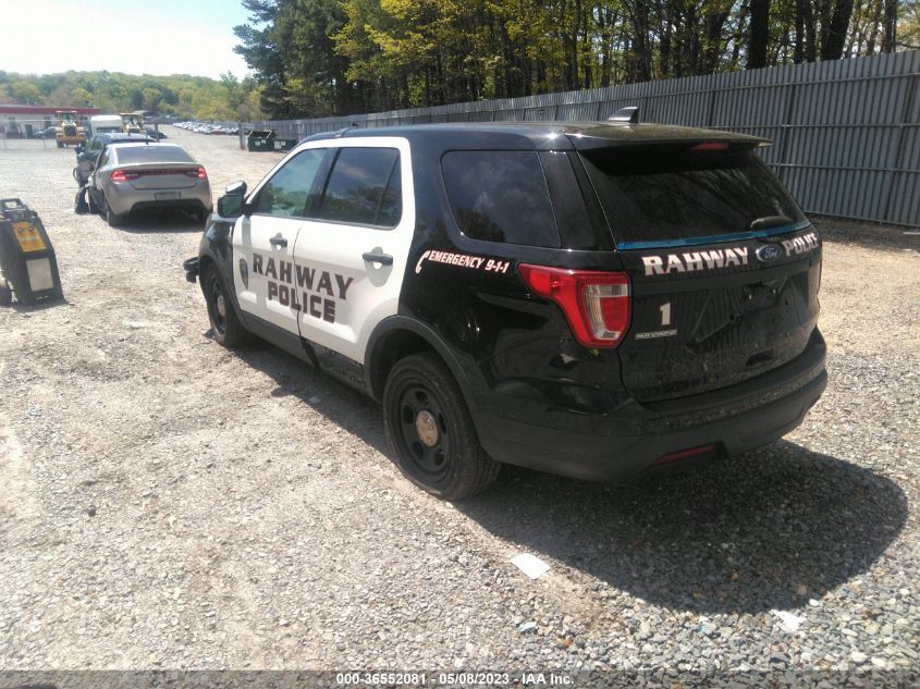 2018 FORD POLICE INTERCEPTOR 1FM5K8AR7JGA37305