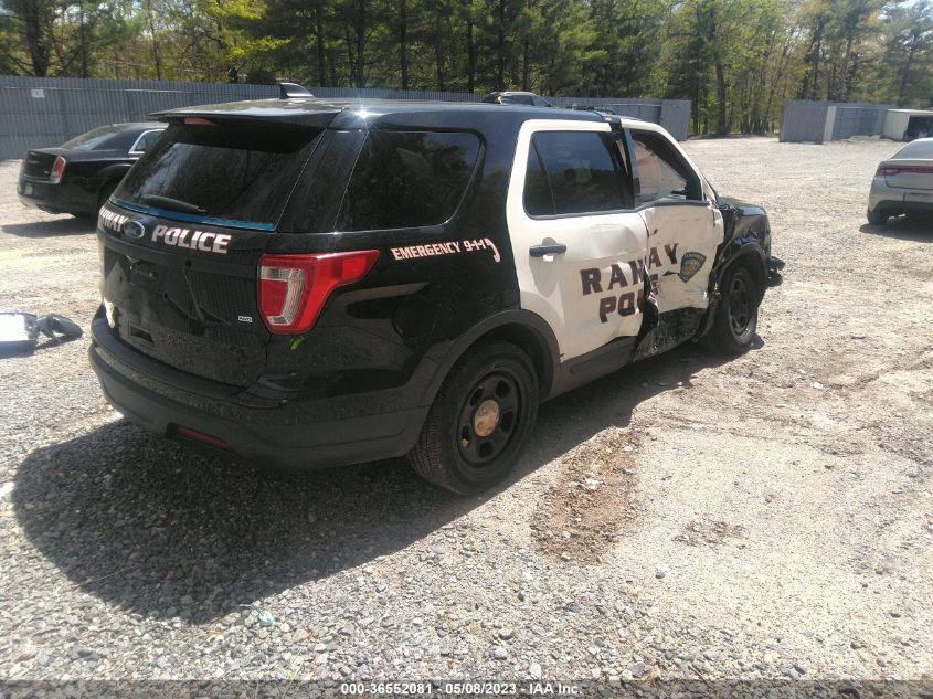 2018 FORD POLICE INTERCEPTOR 1FM5K8AR7JGA37305