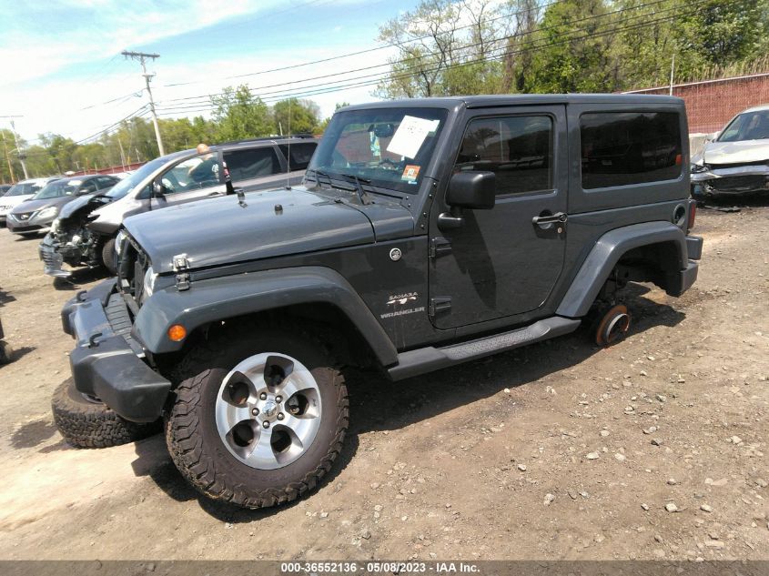 2017 JEEP WRANGLER SAHARA - 1C4AJWBGXHL624266