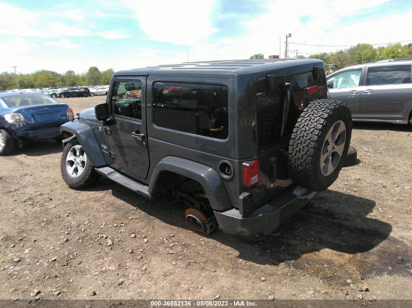 2017 JEEP WRANGLER SAHARA - 1C4AJWBGXHL624266